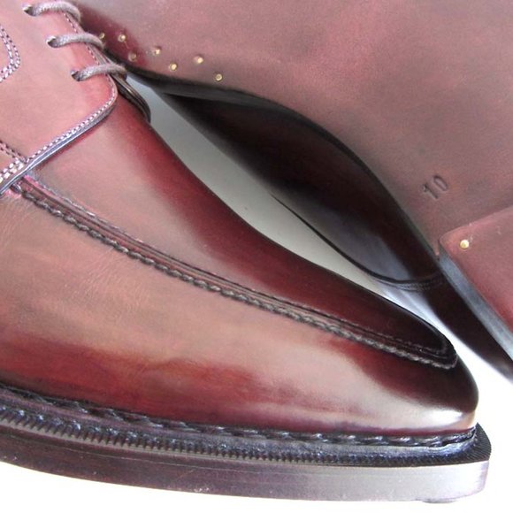 new SANTONI FAM Limited Norvegese antiqued dress shoes main image 5